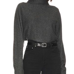 Wren Dolman Sleeve Pullover in Charcoal